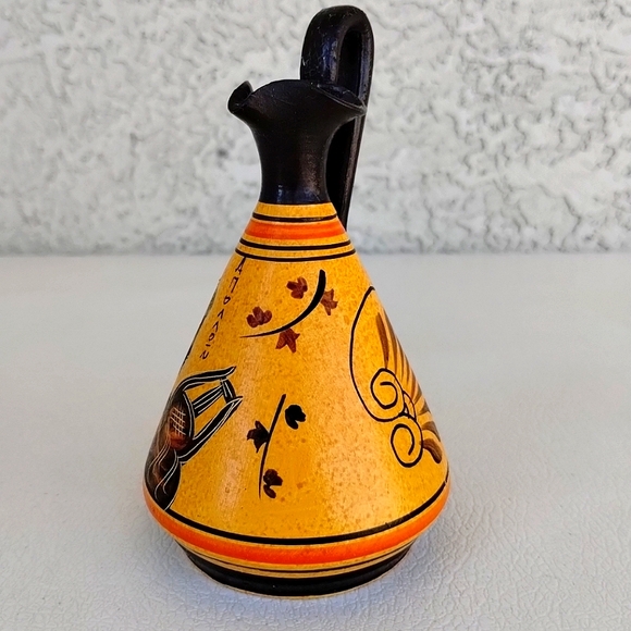 Ancient Greek Style Greek Gods Decorative Pottery Orpheus Plate Apollo Pitcher - Picture 4 of 16